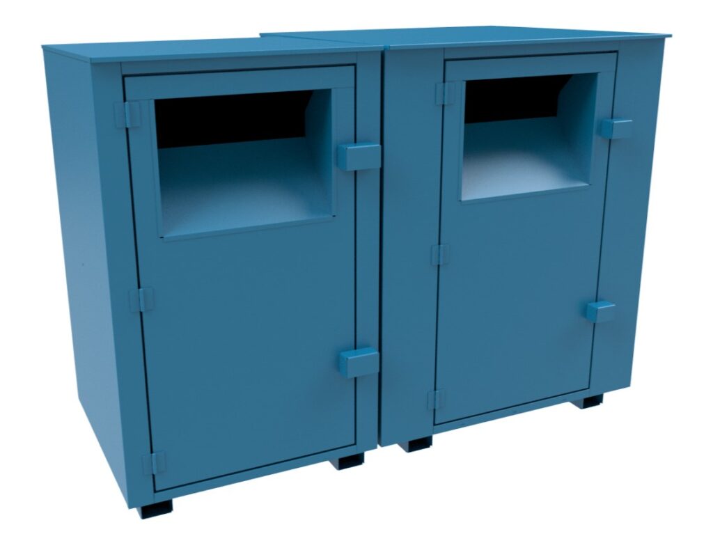 Push Up Donation Bins For Sale
