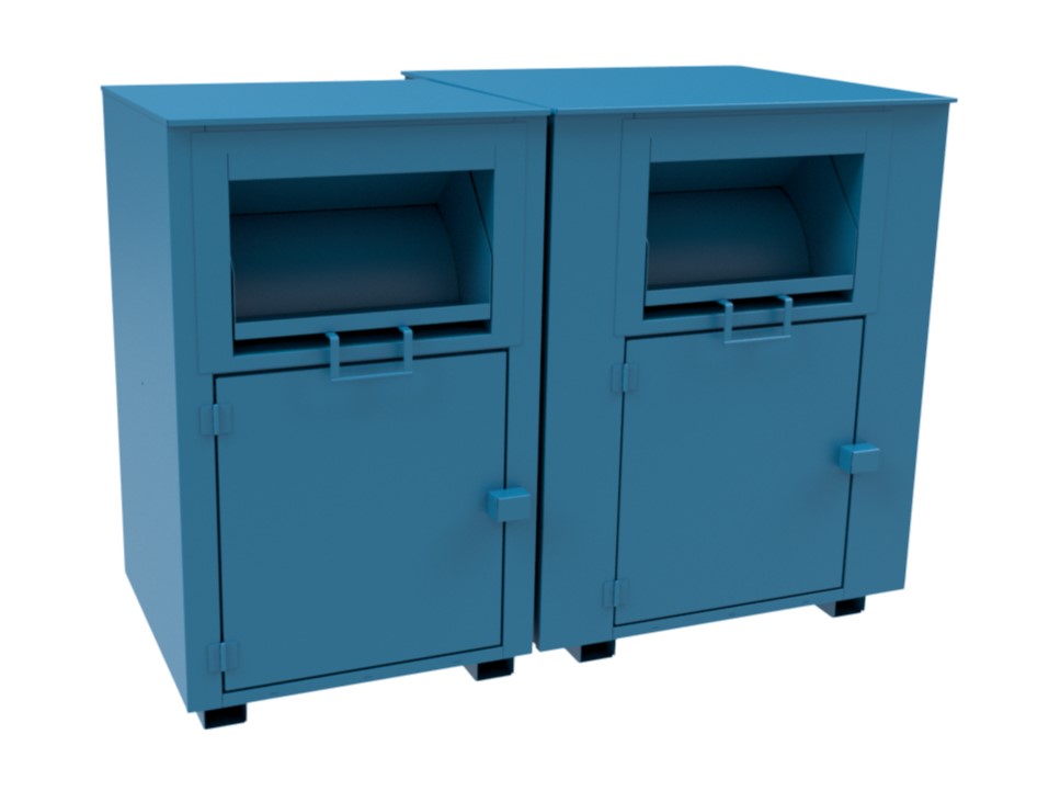 Roll-Up Donation Bins For Sale